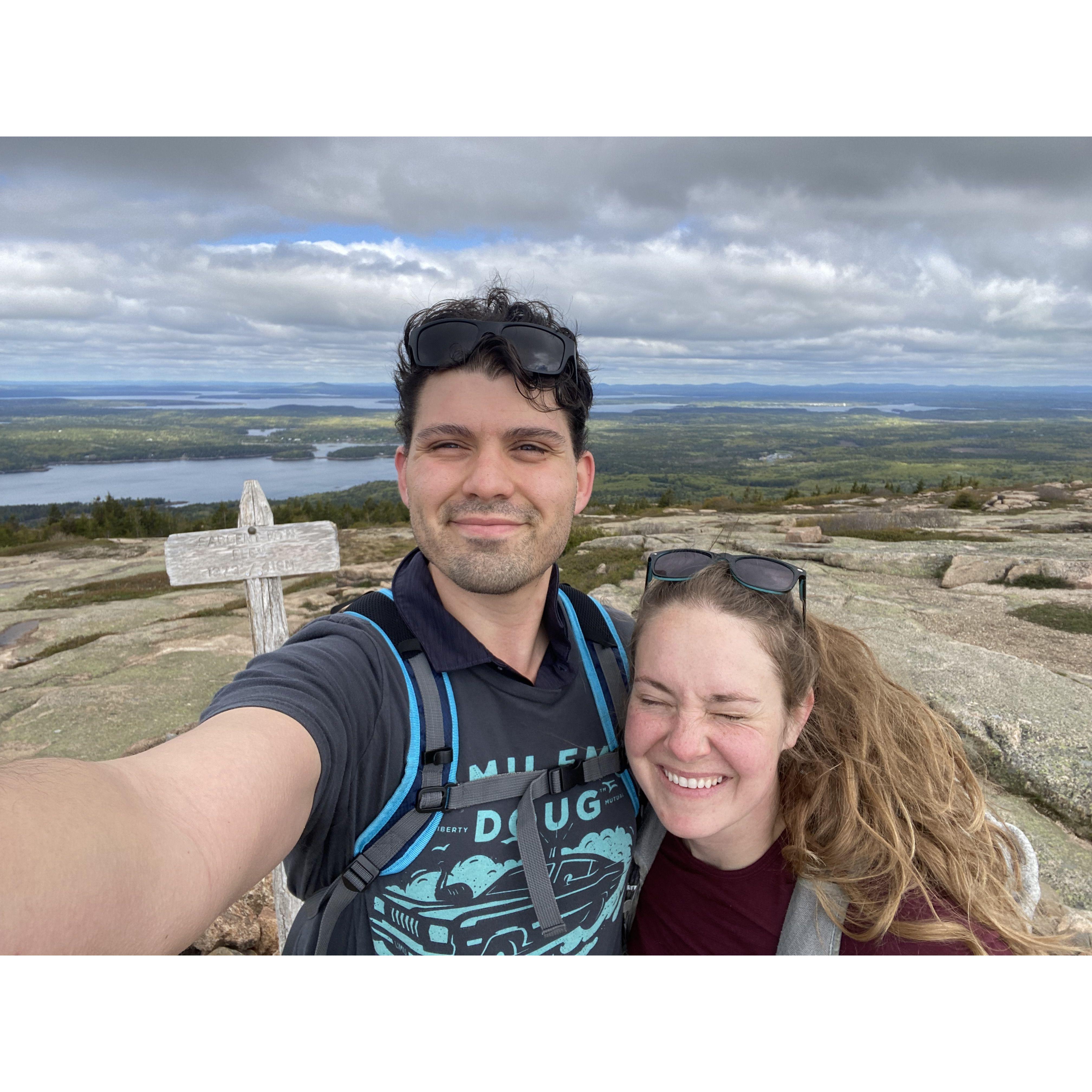 Bagging another peak at 1,000 ft elevation