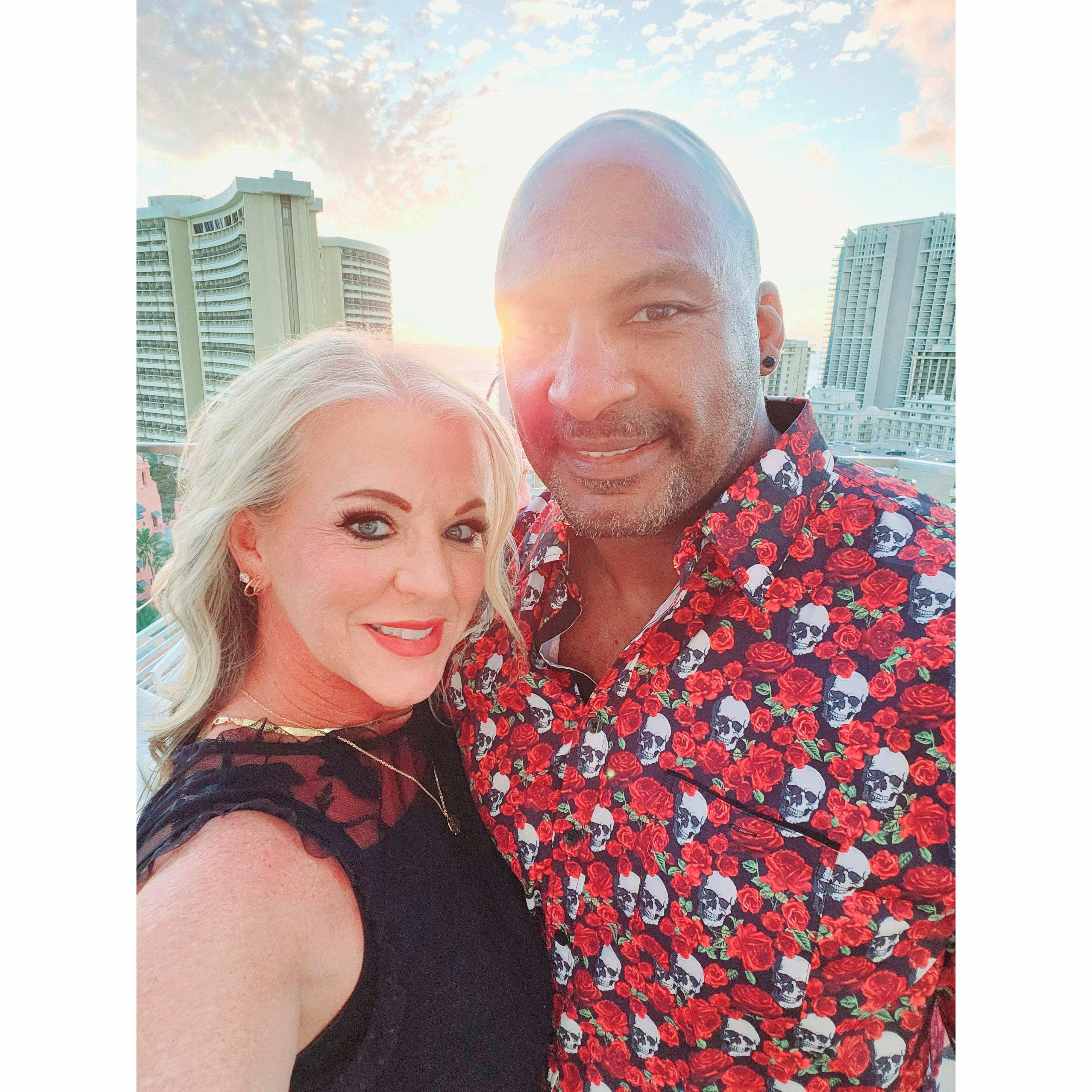 I got him that shirt, can you tell?  ;)