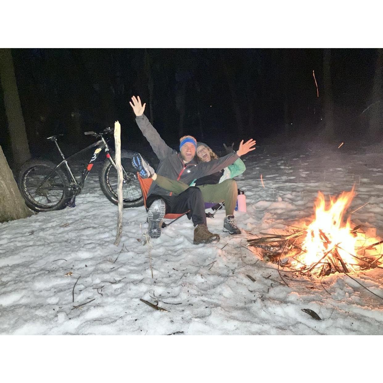 Fat Tire Bike Ride by the River