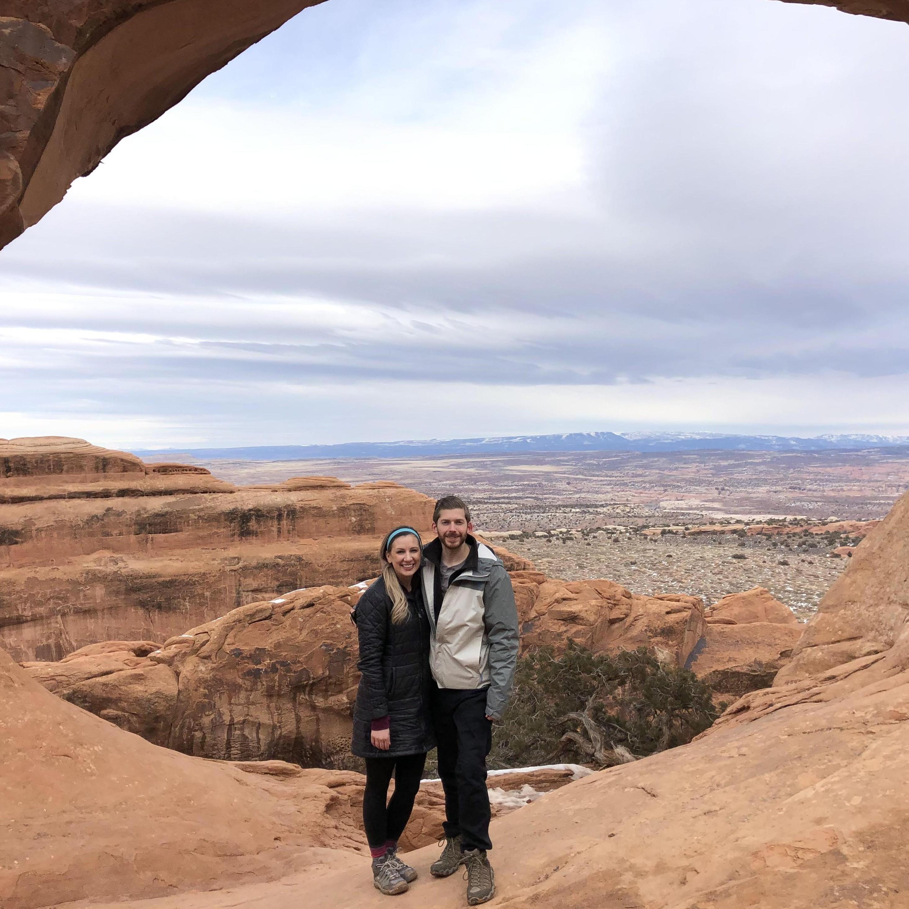 Arches National Park, Utah. February 2020