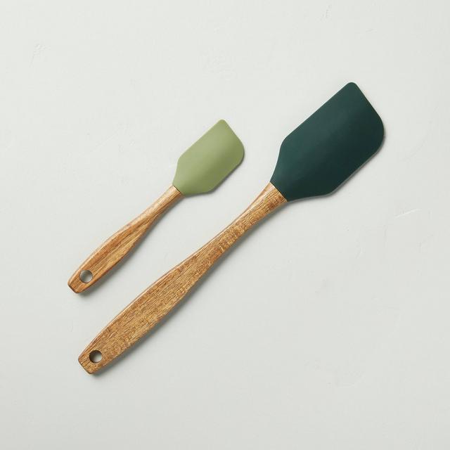 Silicone Spatula Set of 2 Tonal Green - Hearth & Hand™ with Magnolia