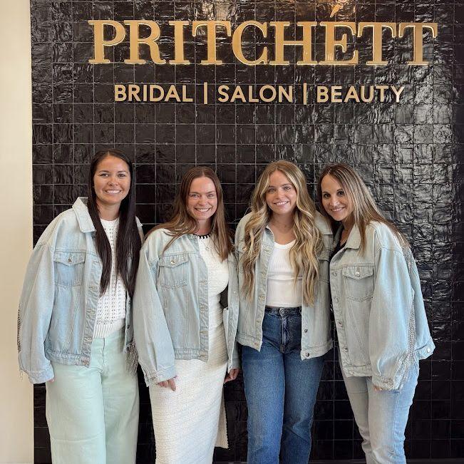 Chloe said yes to the dress with some of her favorite women!