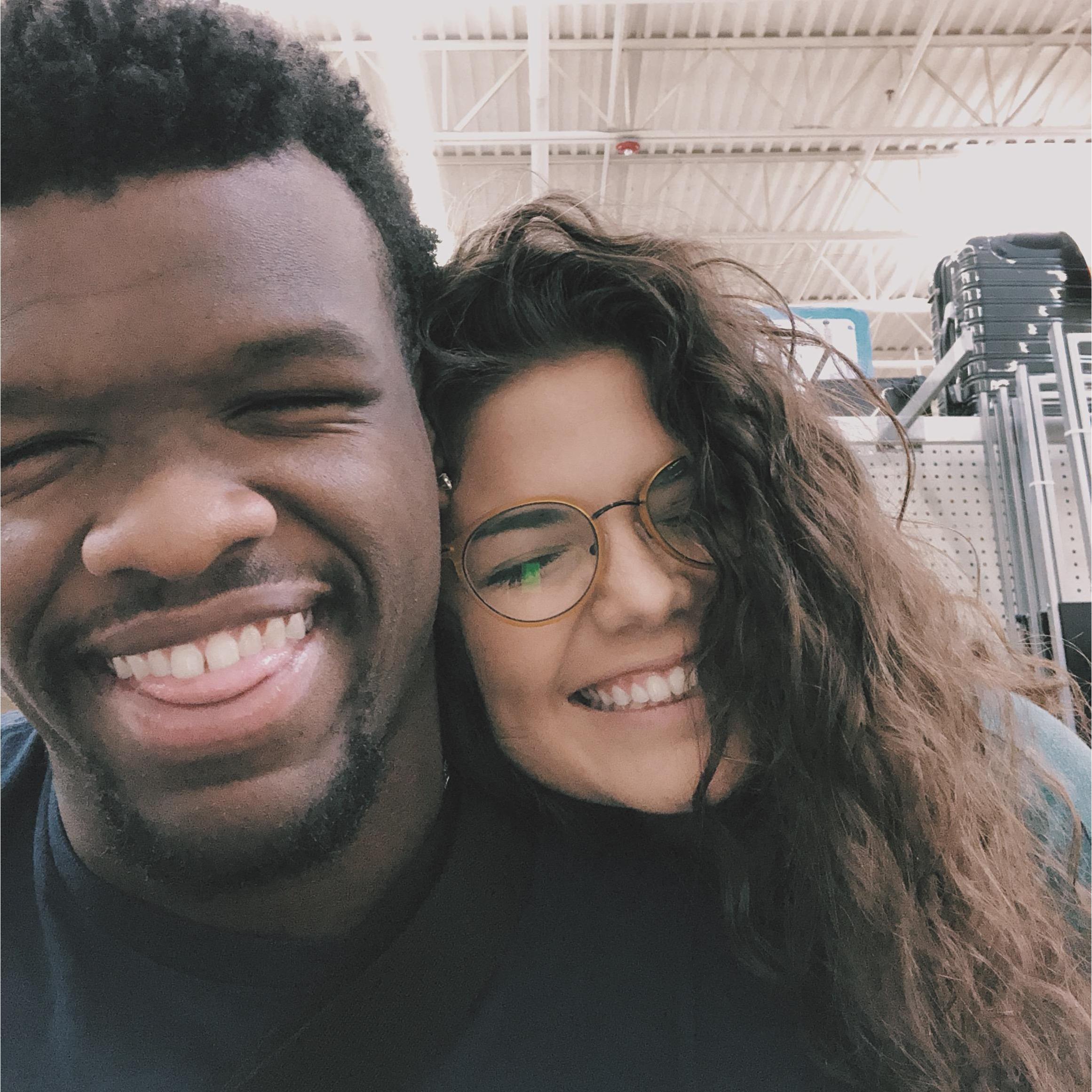 This was taken in Walmart while we were waiting for an oil change in one of his Colorado visits!