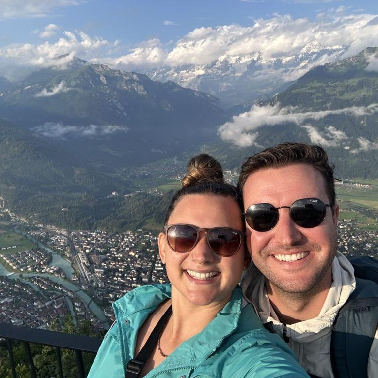 Post hike in Interlaken, Switzerland!