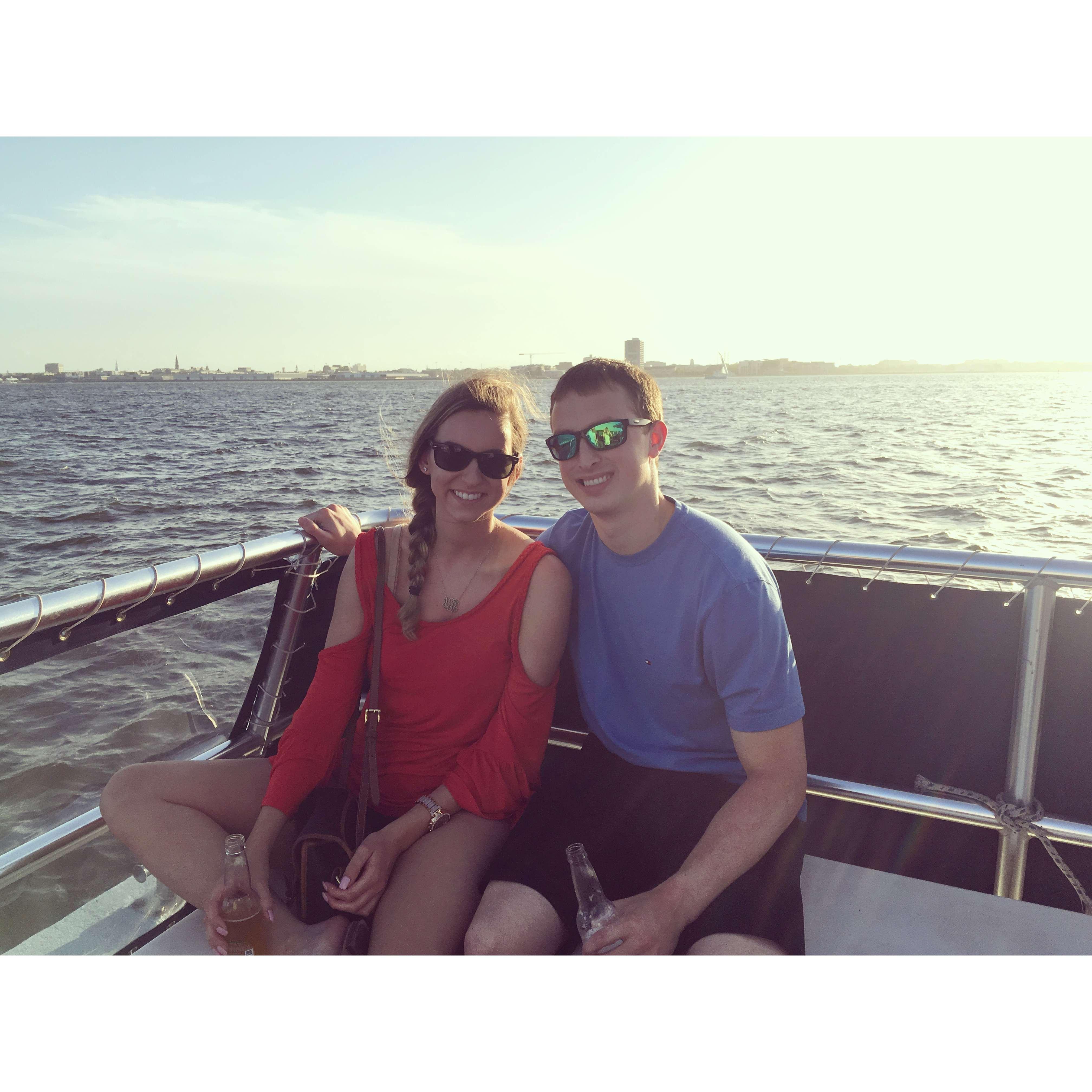The lady who took this picture for us said "these were memories that we'll remember forever"