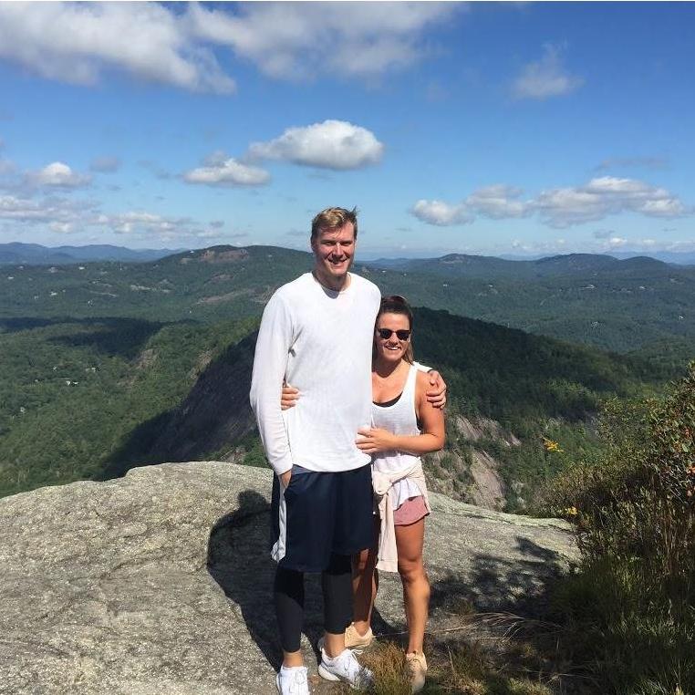 Top of a mountain.