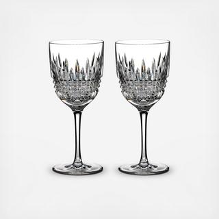 Lismore Diamond Wine Goblet, Set of 2