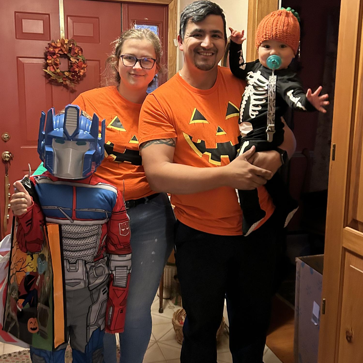 Halloween ‘23  minus Brayden home sick