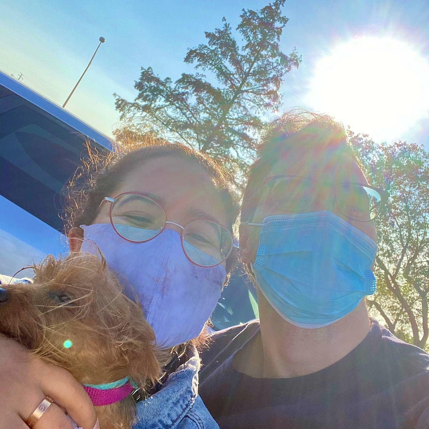 The day we adopted Morty, October 10, 2020!