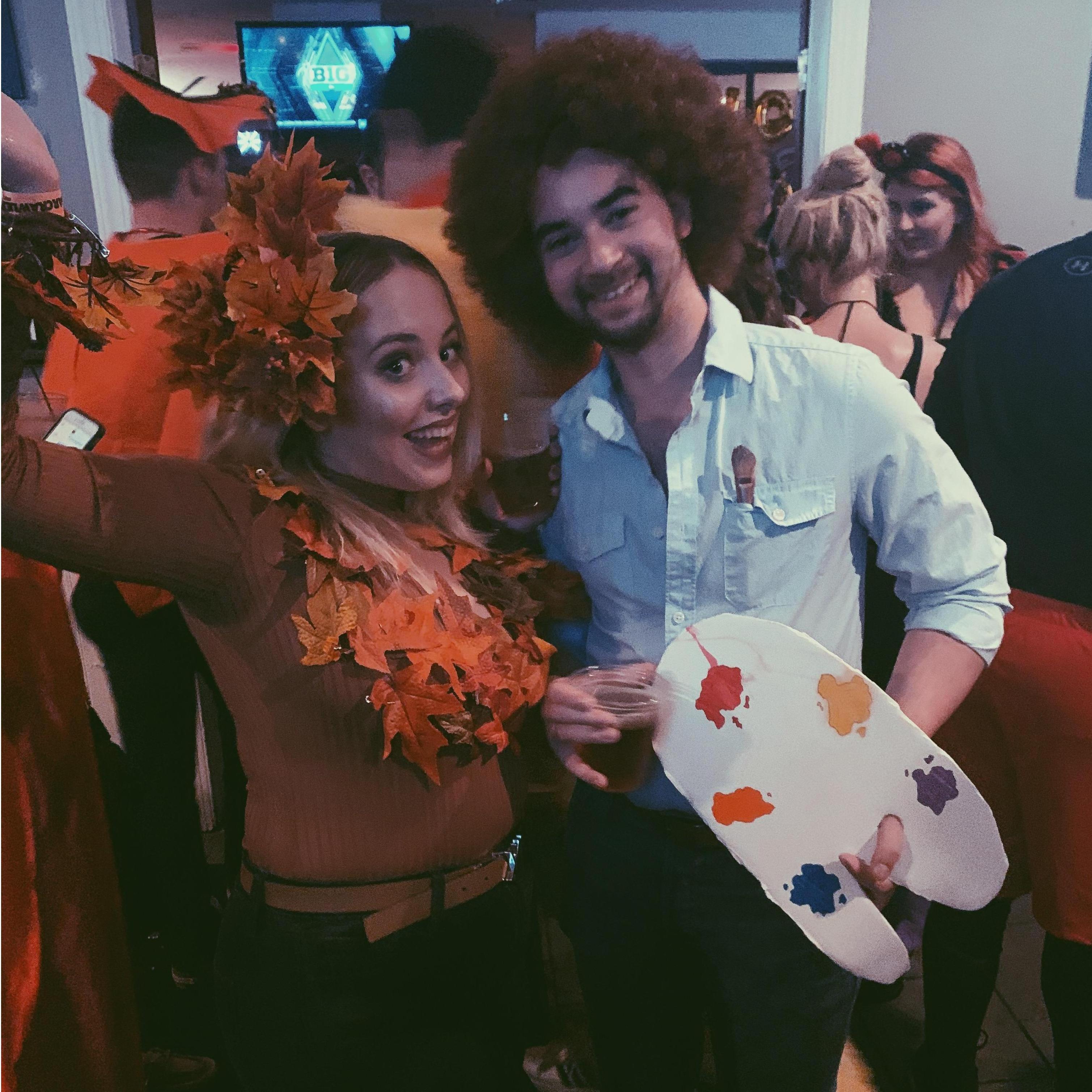 We win at couple’s costumes pt.1.