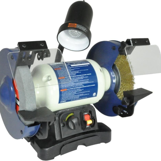 Rikon 8In Variable Speed 3/4Hp Grinder