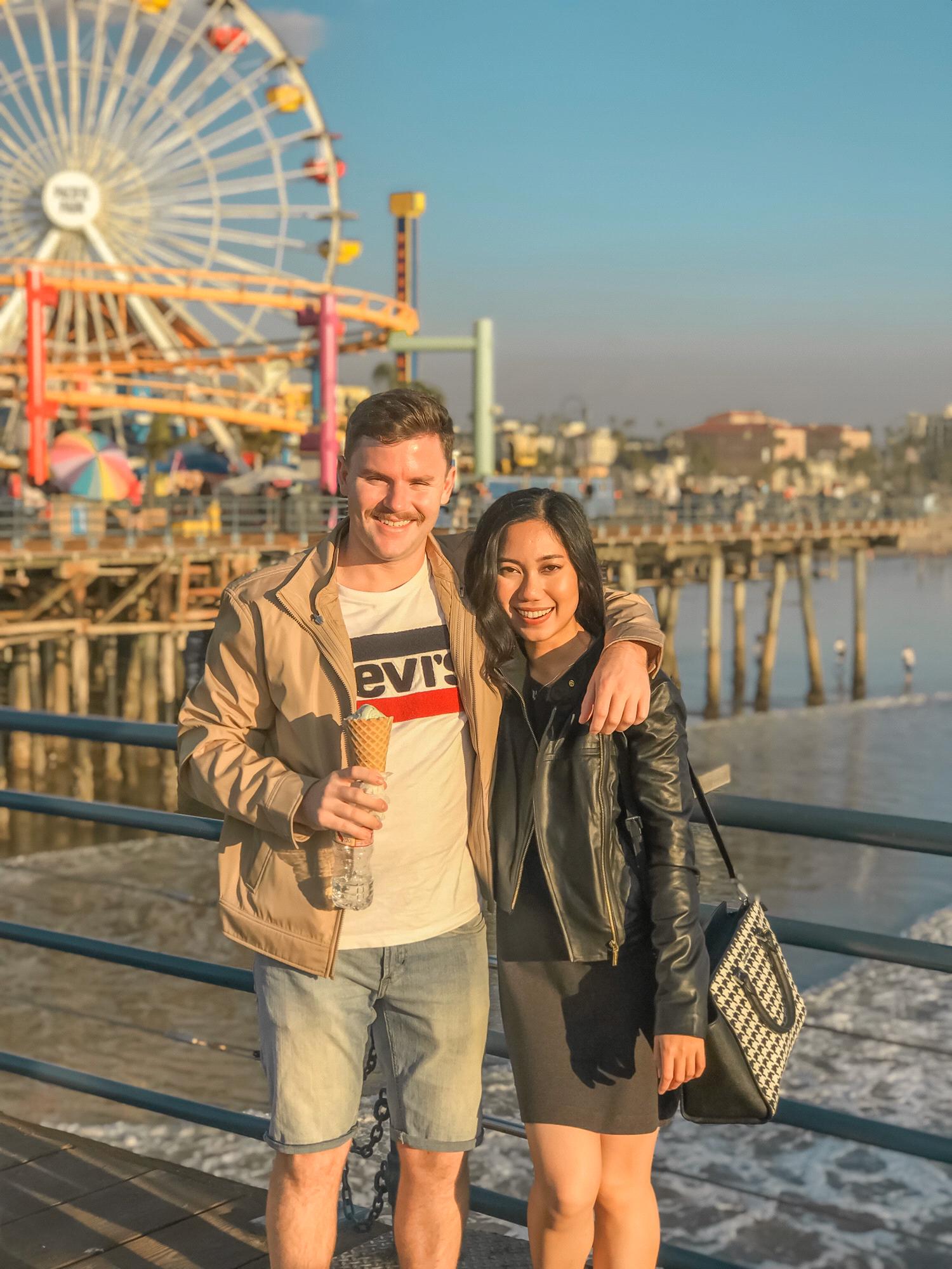 First trip Los Angeles together