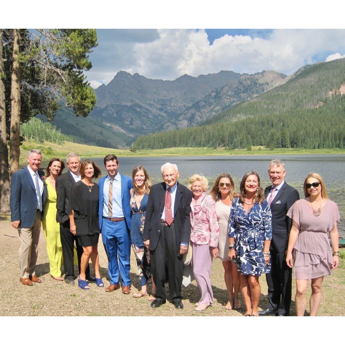 Weltner family including Sue Sue and Papa in Vail, Colorado