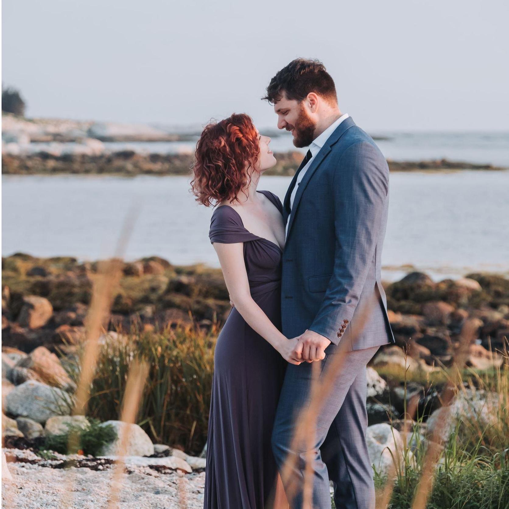 Taken at the wedding venue in Nova Scotia.