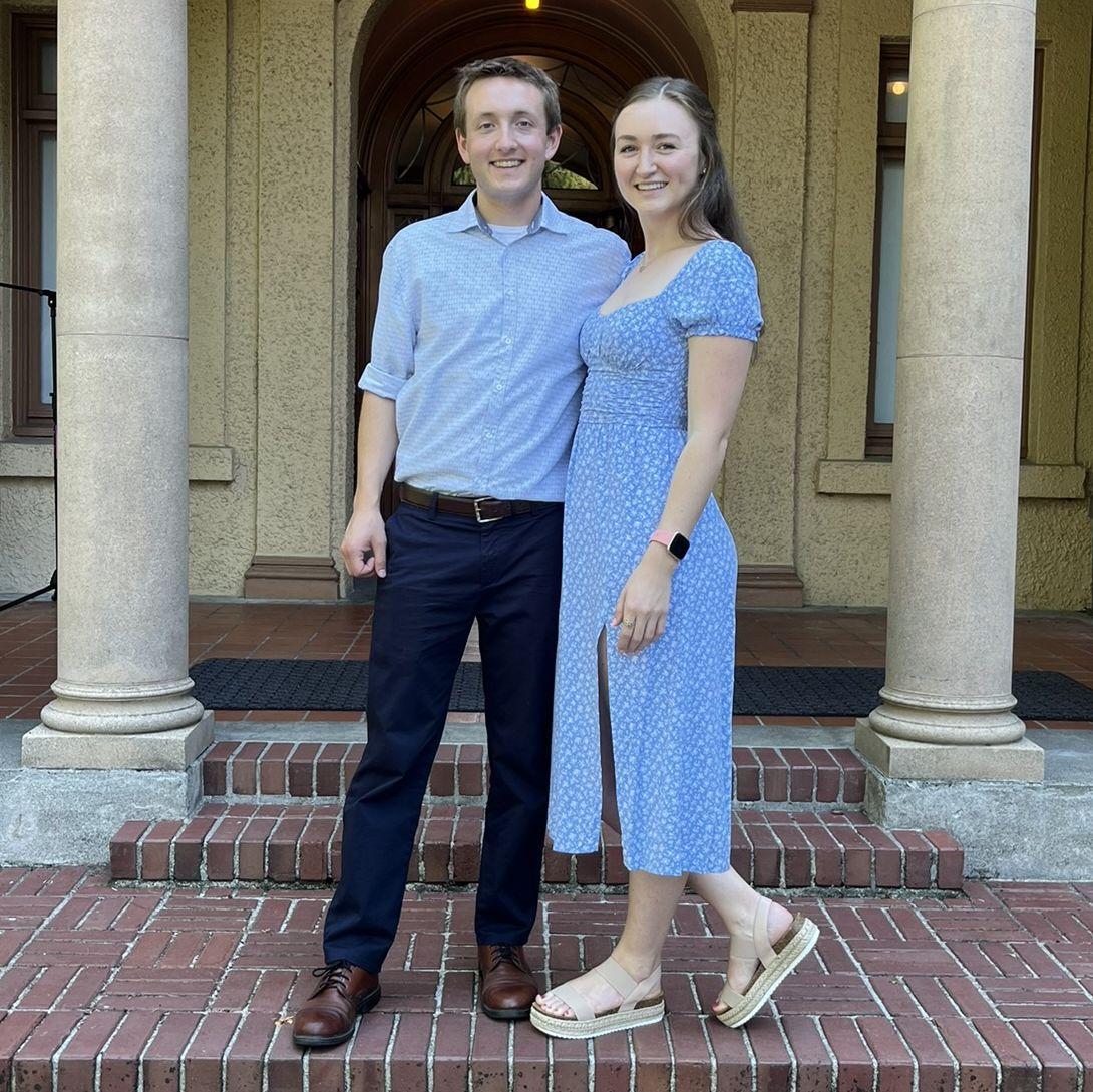 After 9 years of dating, in September 2023, they moved into an apartment in Seattle together. Here they are that same month!