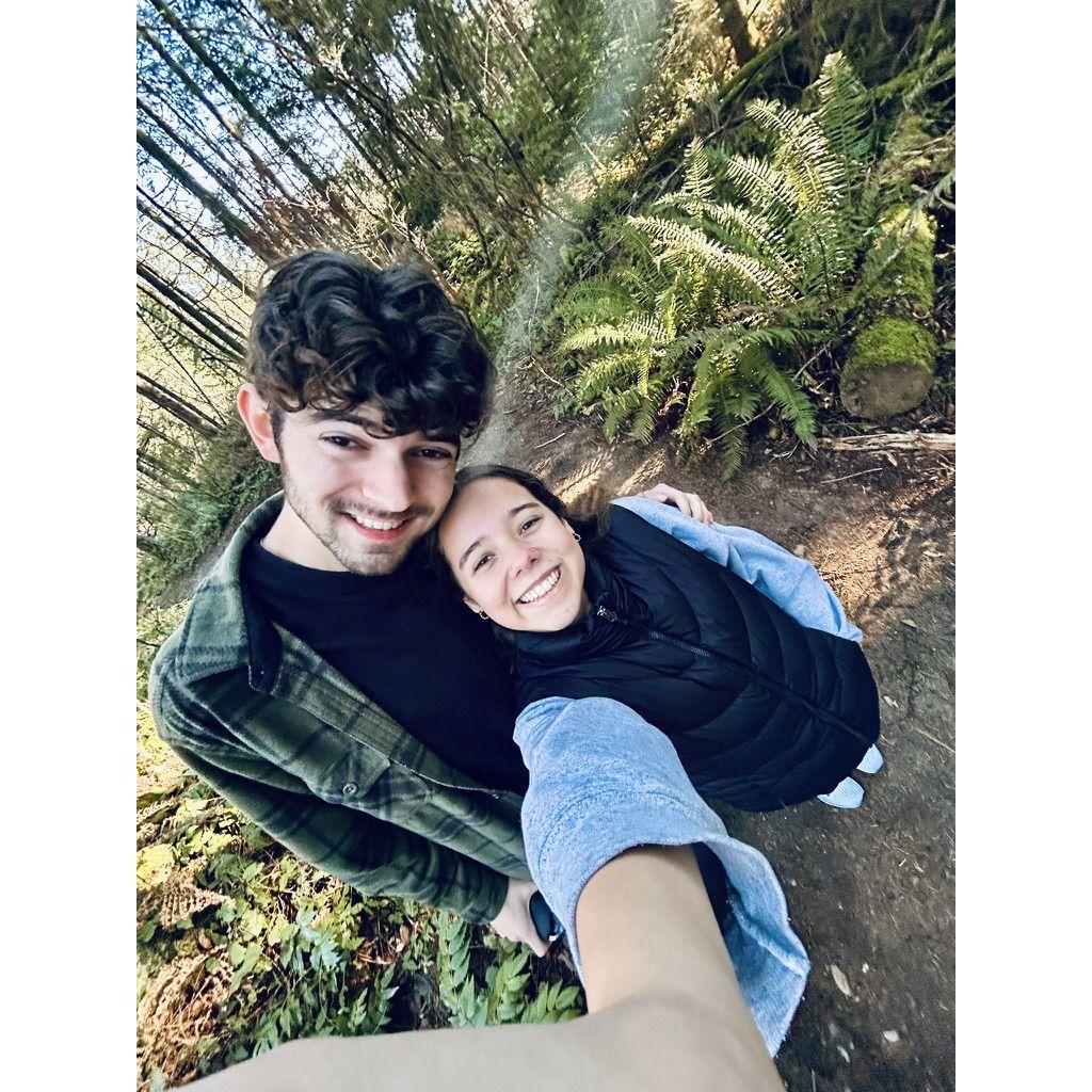 One of our favorite things to do together... hiking!