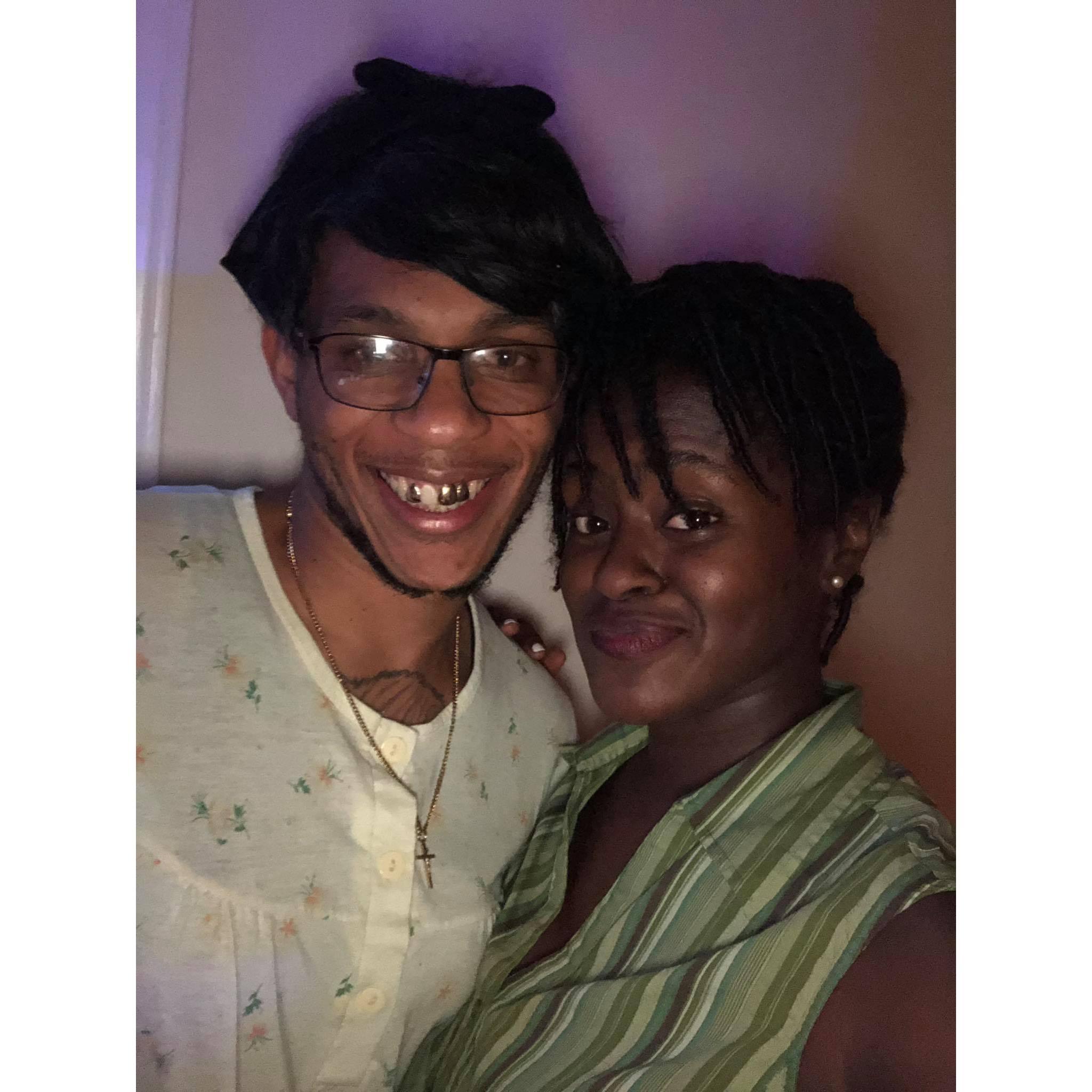 Halloween 2018 - Chavi as somebody's Grandma + Meagan as Maxine Shaw