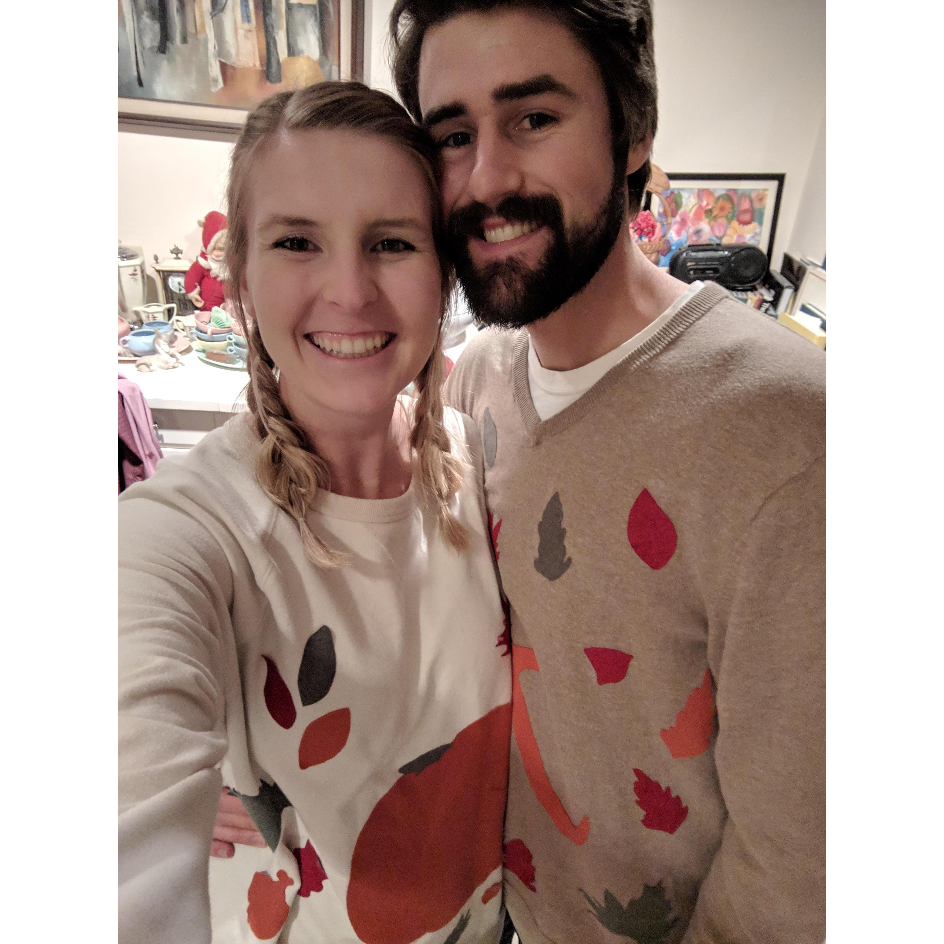 Thanksgiving sweaters year 2