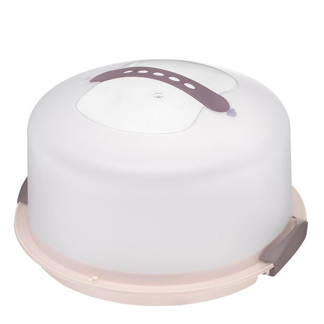 Tribello Extra Large Cake Storage Container, Cake Carrier With Handle Holds Cake 12 X 12 X 5 (Being)