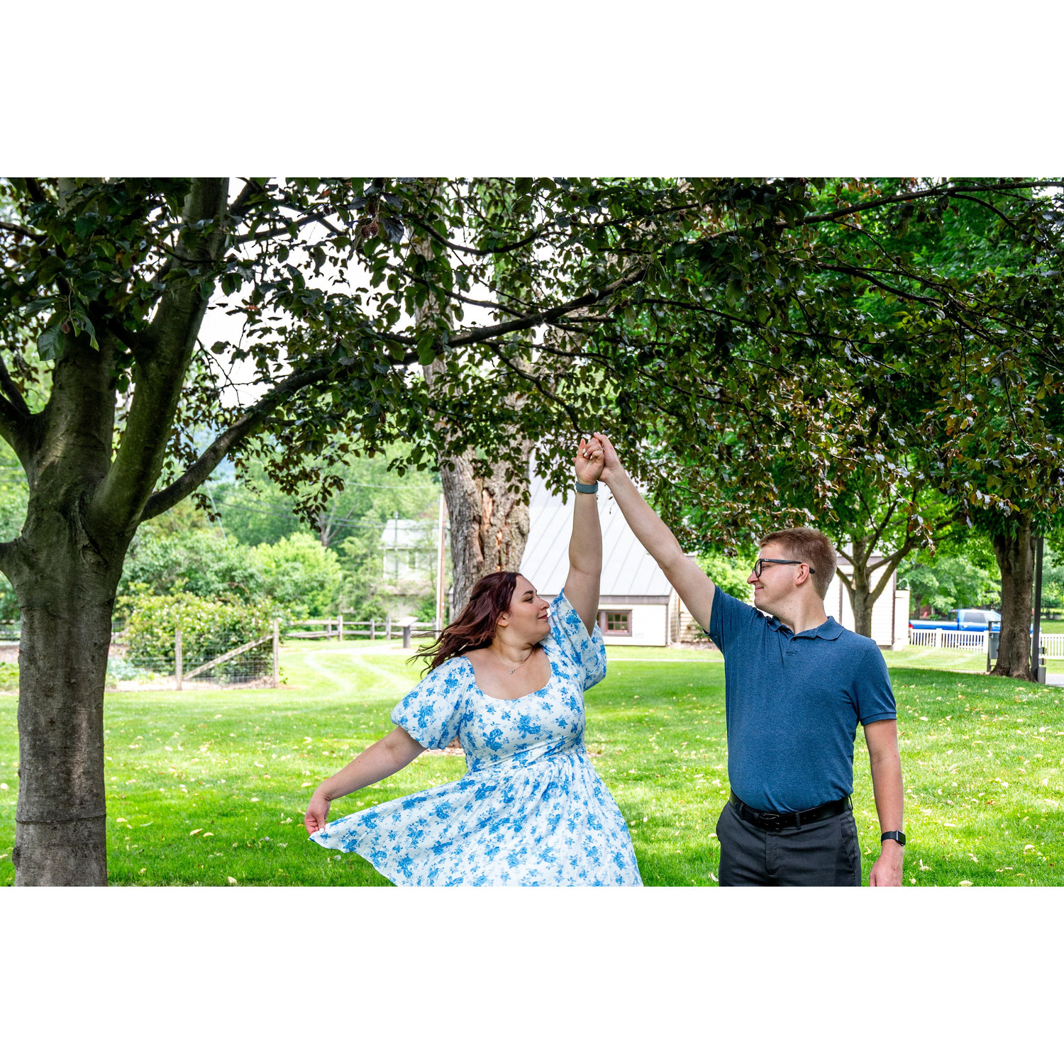 Taken from our Engagement Session exactly a year before our wedding on June 13th, 2025.