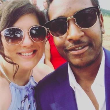 Caitlin and Angelo in Colorado, July 2018