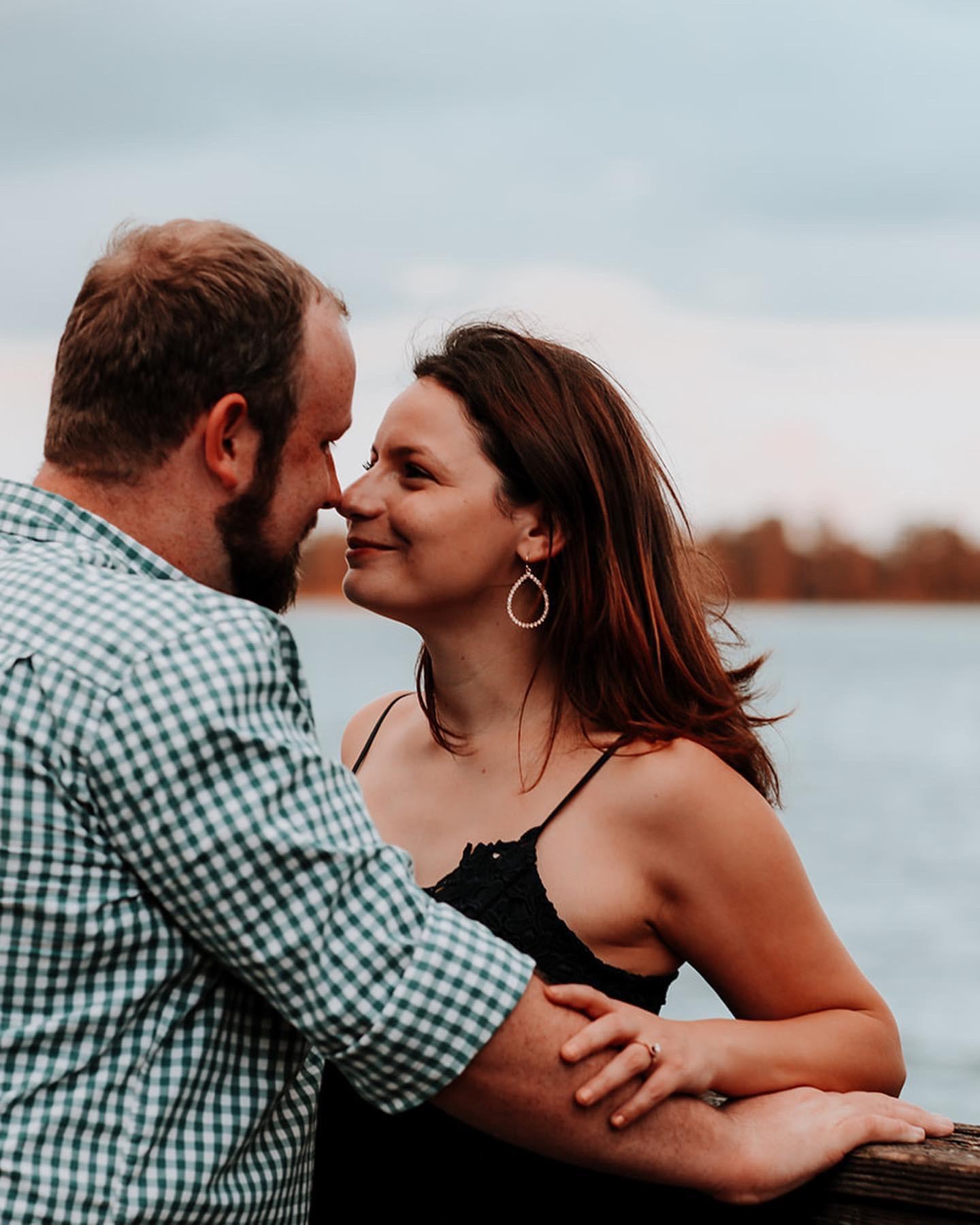 Nichole and Steve’s engagement shoot at golden hour!