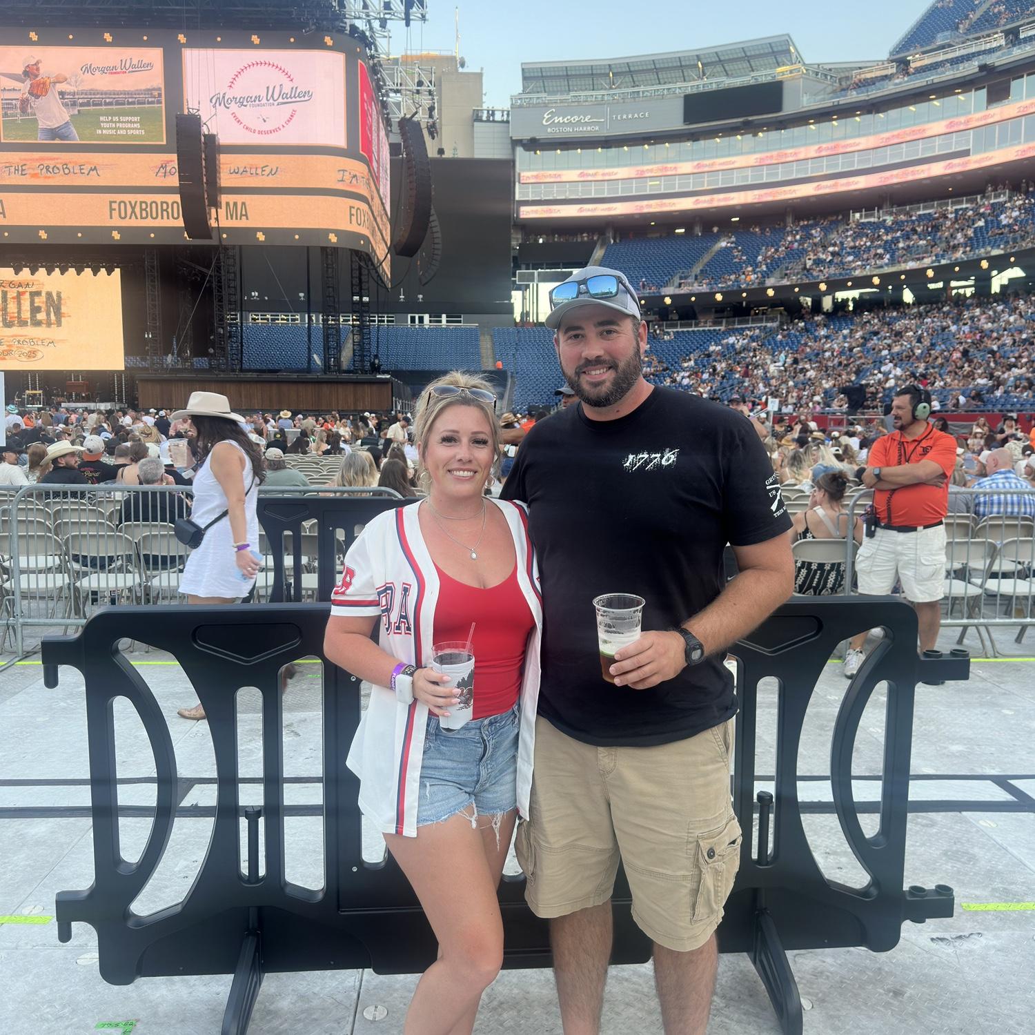 Morgan Wallen concert in Boston!