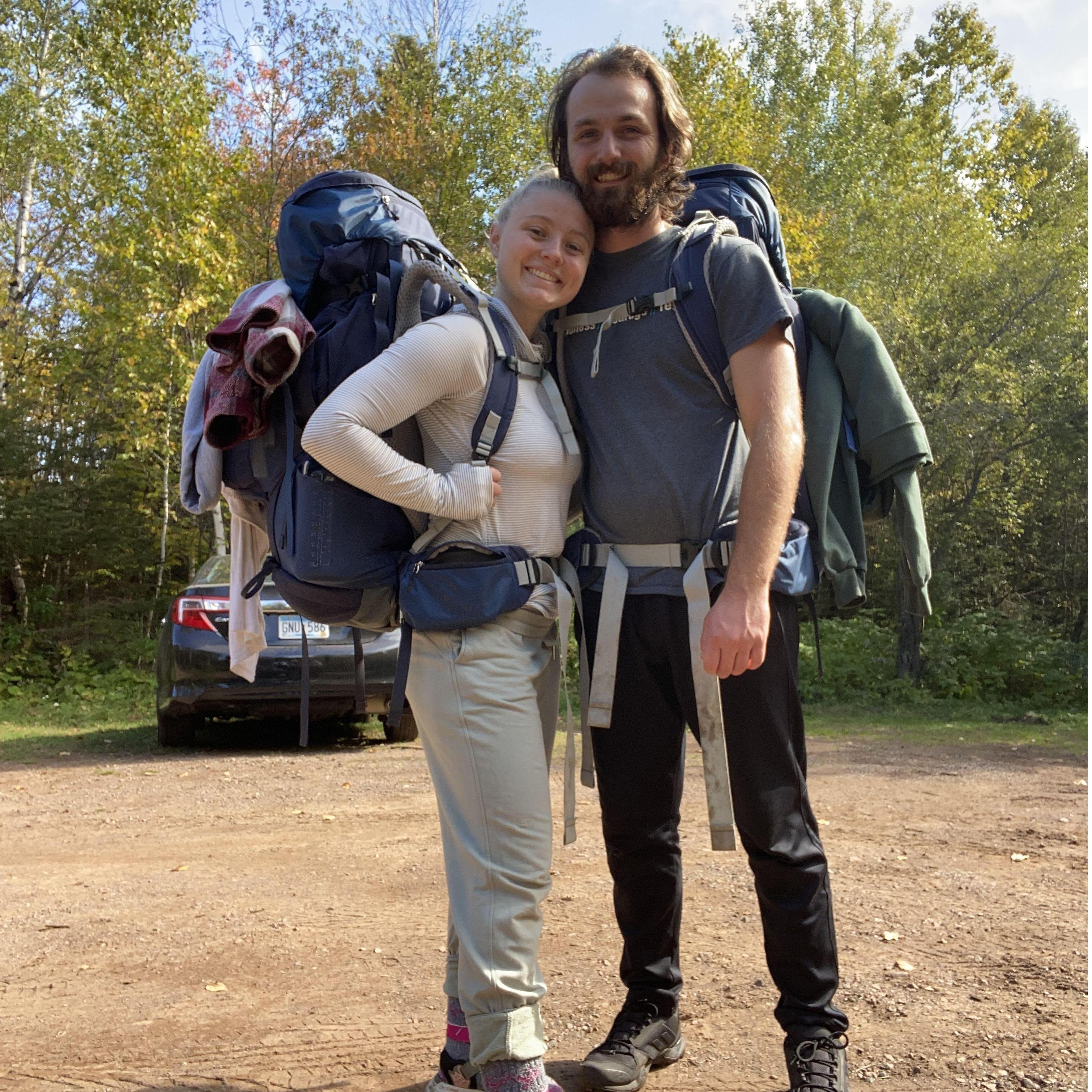 Our first backpacking trip on the Superior Hiking Trail