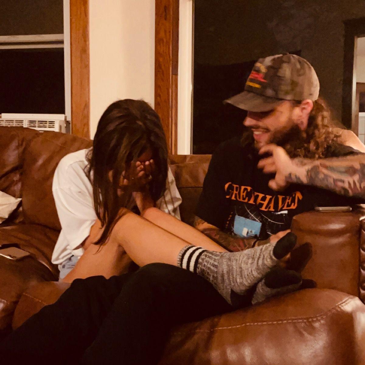 One of the first pics taken of the couple, legend has it they are still giggling to this day