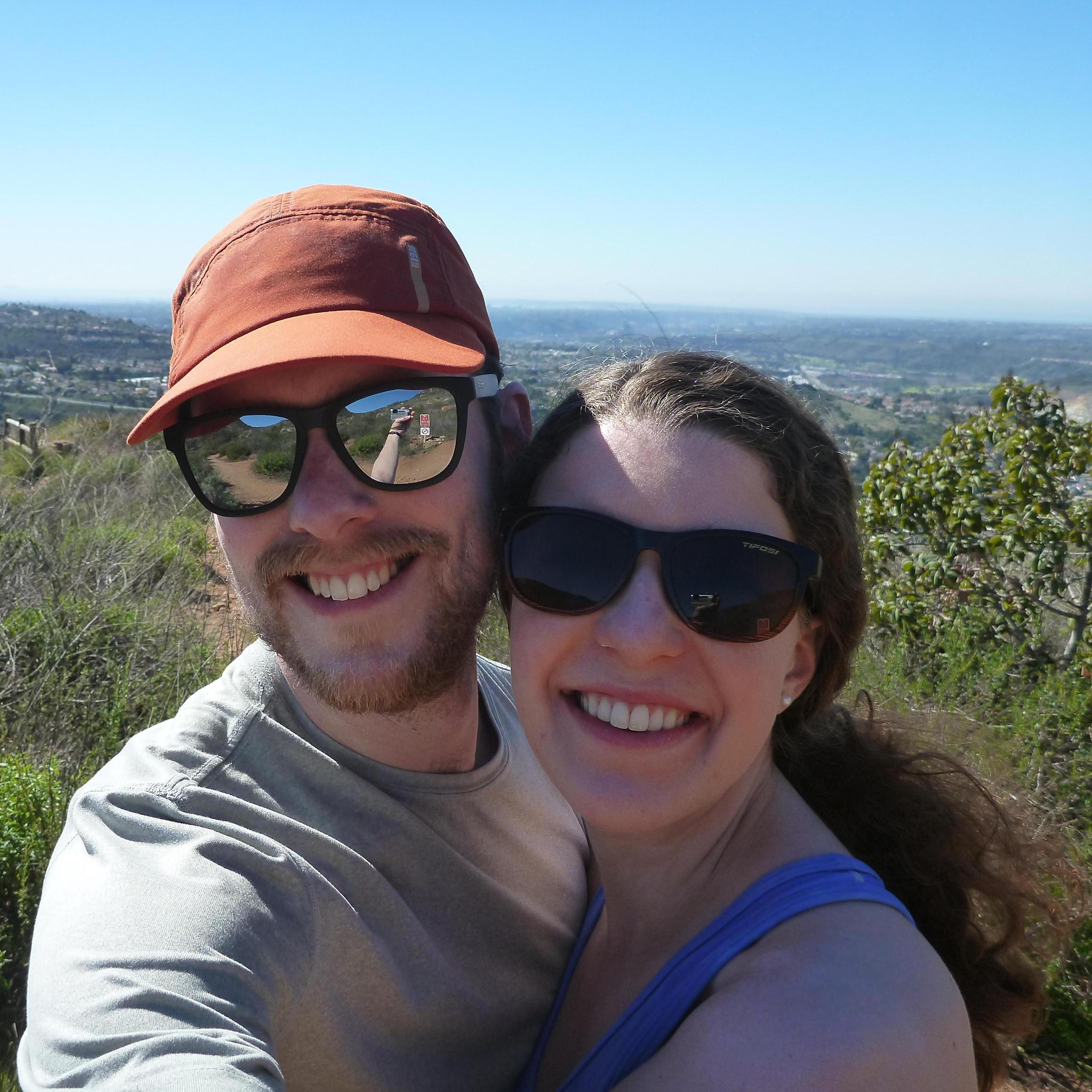 One last trip together before the wedding! San Diego, CA, winter (!) 2020.