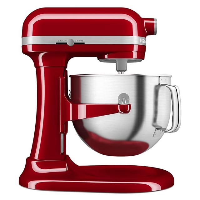 KitchenAid KSM70SK 7 Quart Bowl Lift Stand Mixer with Double Flex Edge Beater, Empire Red