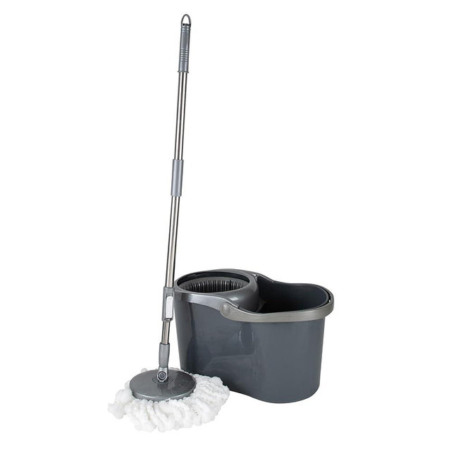 Simplify Self Wringing Mop & Bucket Set | 16 Liter | Extendable Handle | Gentle on Floors