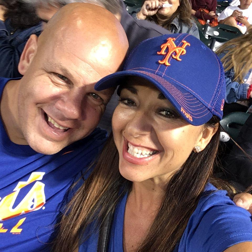 On this day I introduced Monica to her first Mets baseball game and this led her to becoming a forever Metsies fan!!