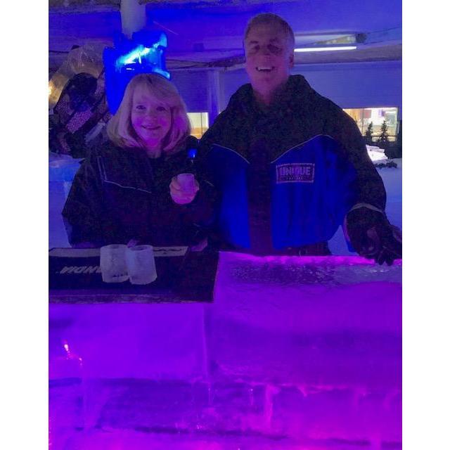Shots in the Ice Bar in Finland!
