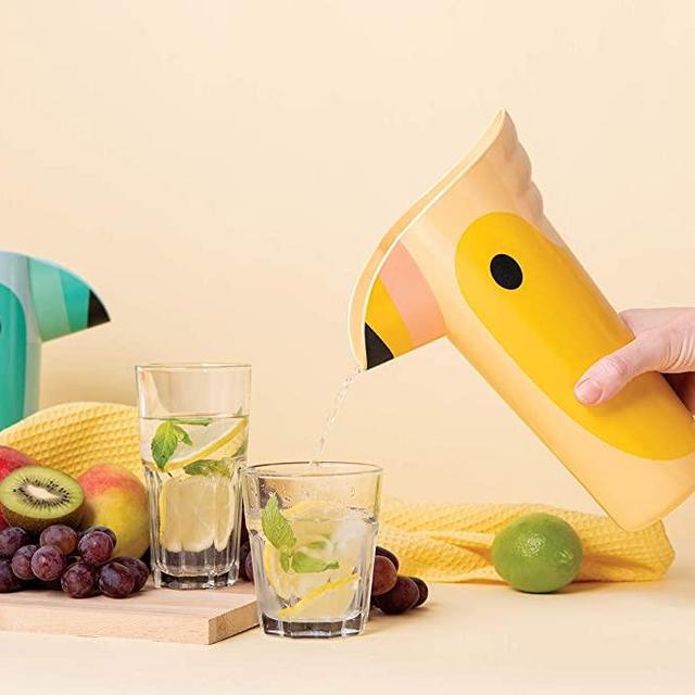 Polly Toucan Pitcher 25 Oz Yellow by OTOTO