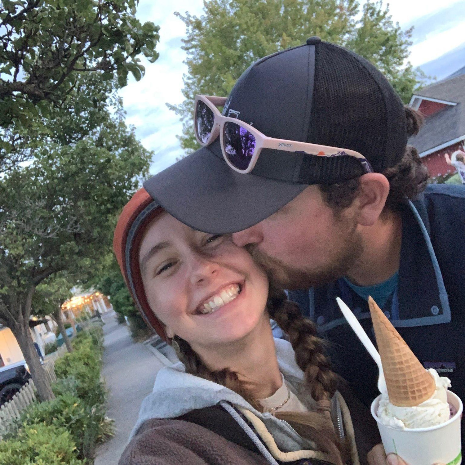Ice cream (and a kiss) on Orcas