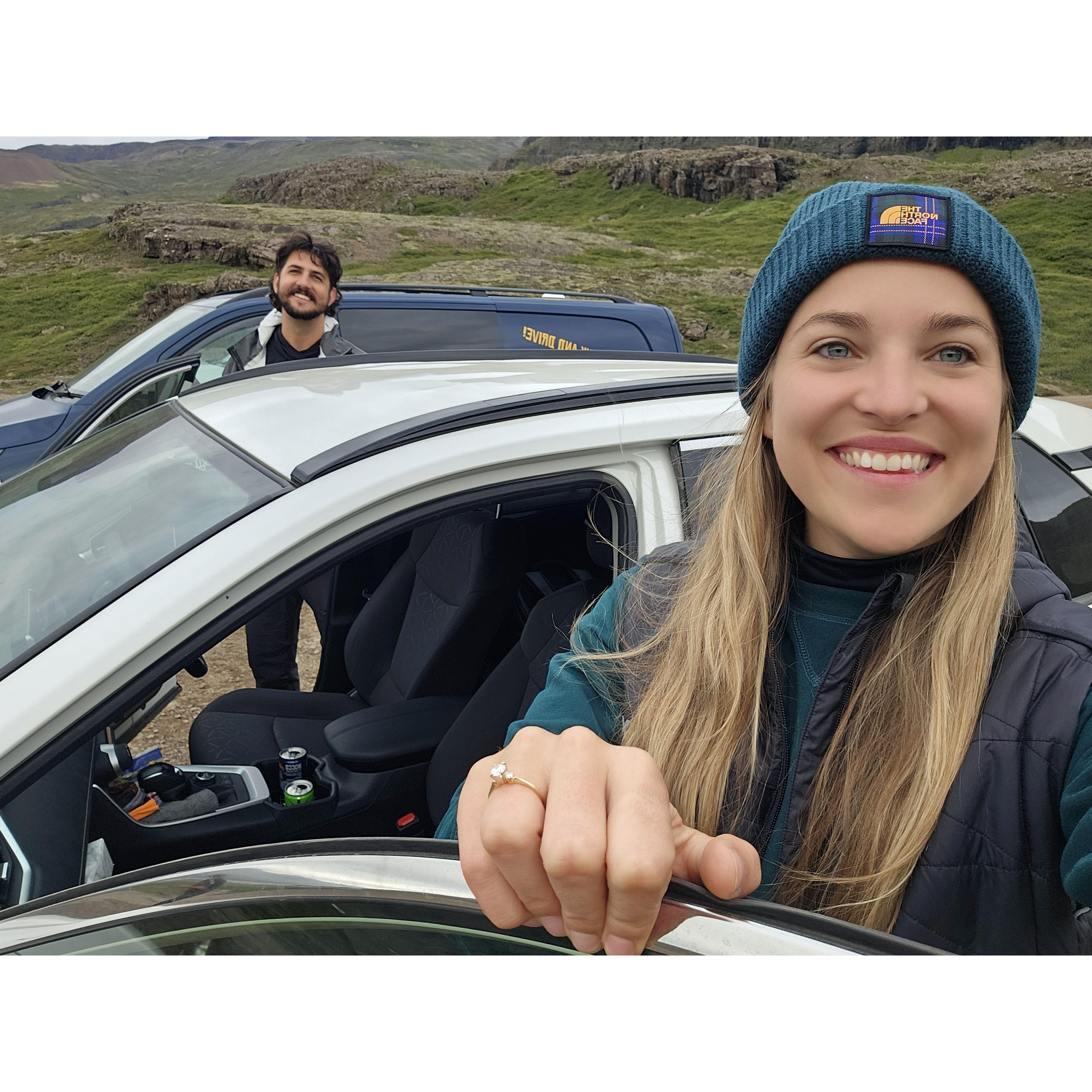 After 5 years together, I said yes to forever.