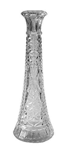 Anchor Hocking Stars & Bars Clear Glass (9" Bud Vase)