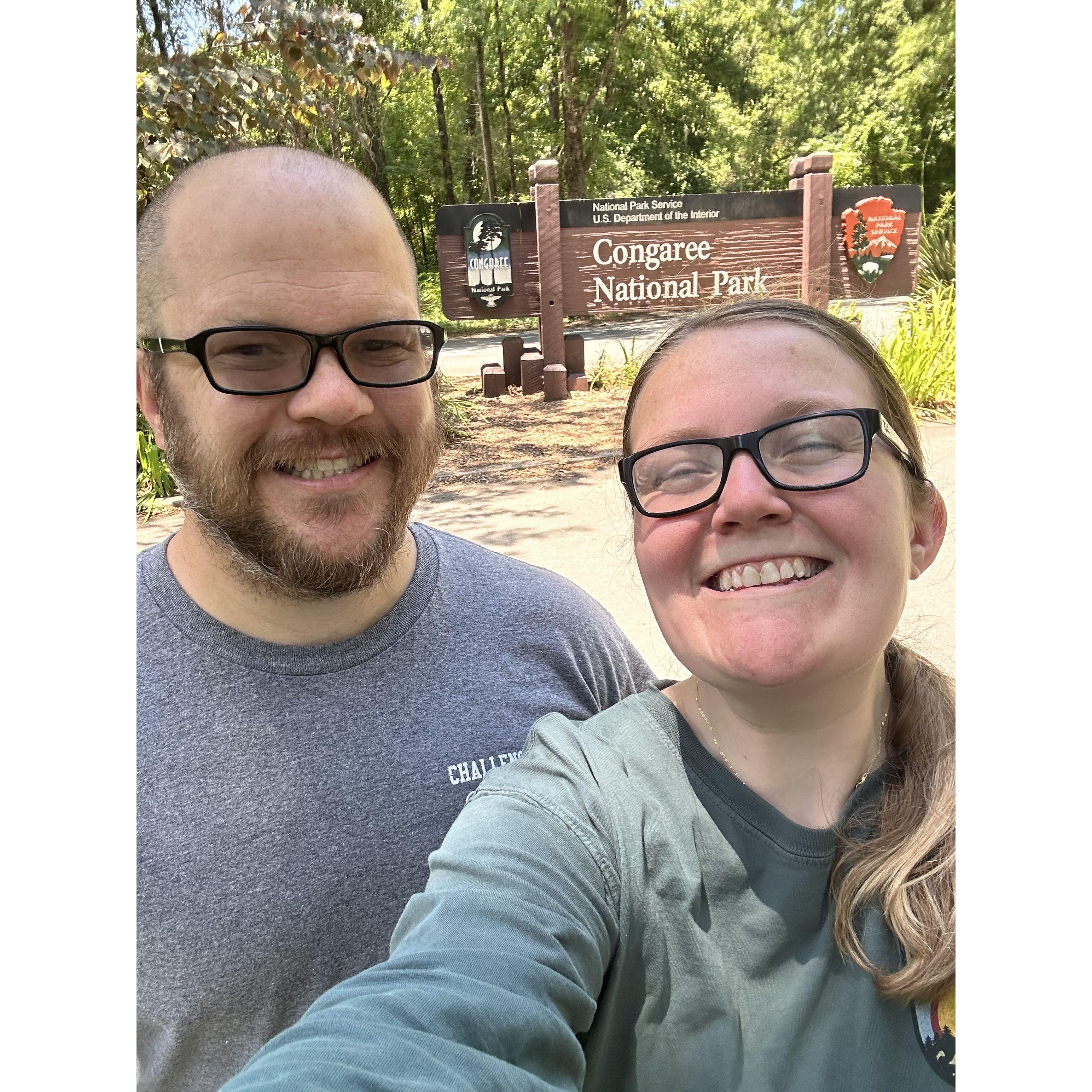 During this trip we got "kissed" by many mosquitoes
