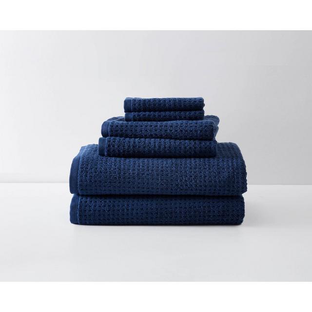 6pc Northern Pacific Bath Towel Set Dark Blue - Tommy Bahama