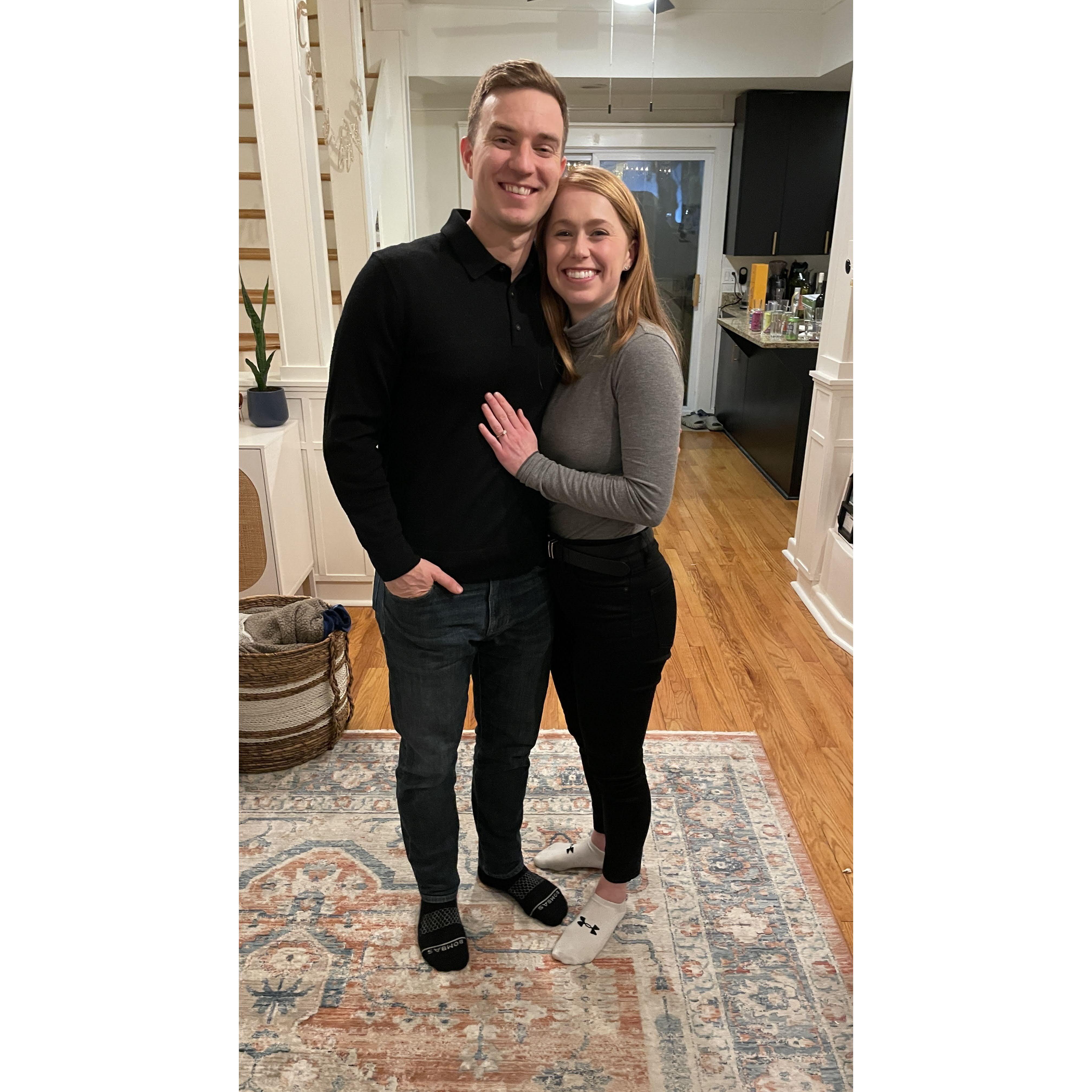February 2025 — On a suspiciously warm Friday, Daniel brought Emily their favorite spot in Lincoln Park—conveniently close to their future wedding venue. He asked. She said yes!