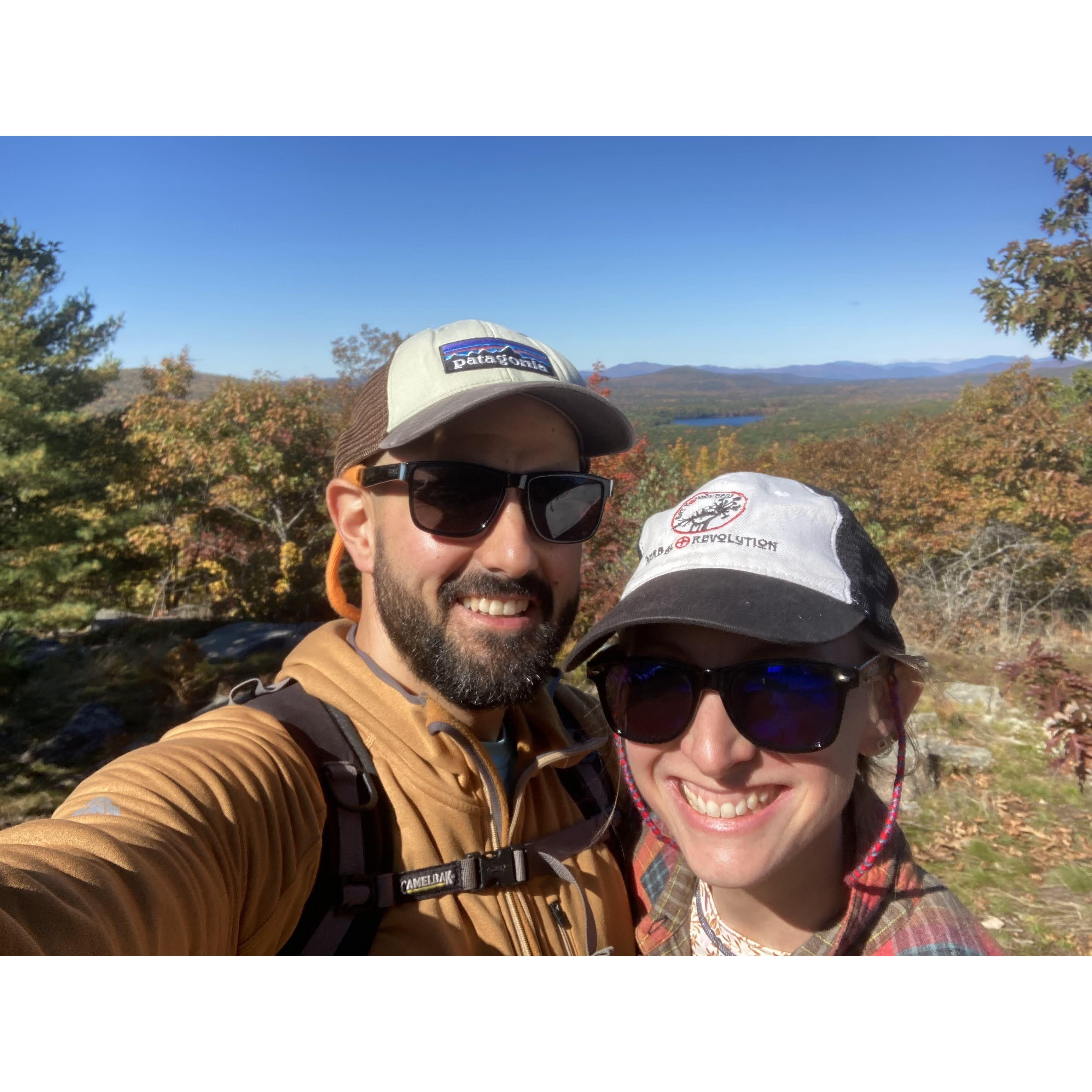 Knox Mountain, West Newfield, ME October 2022.