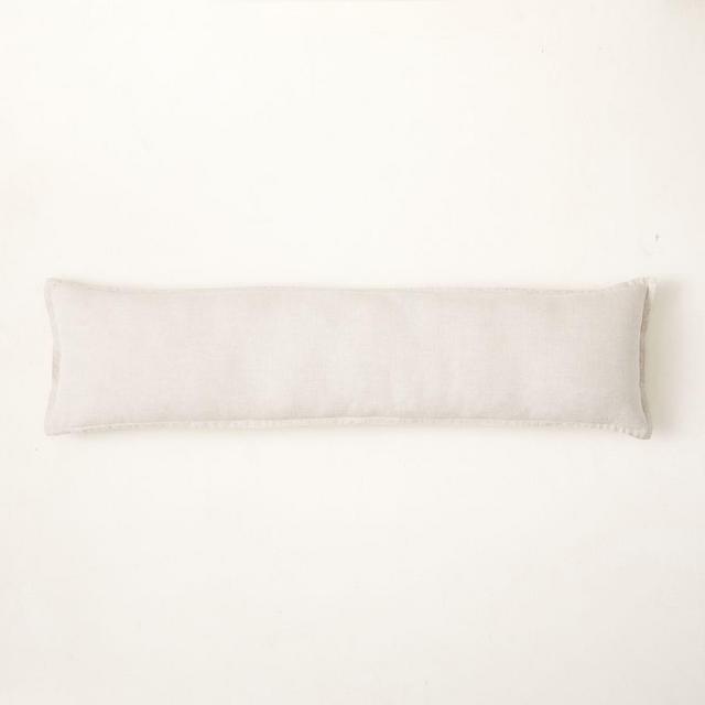 European Flax Linen Pillow Cover, 12"x46", Natural