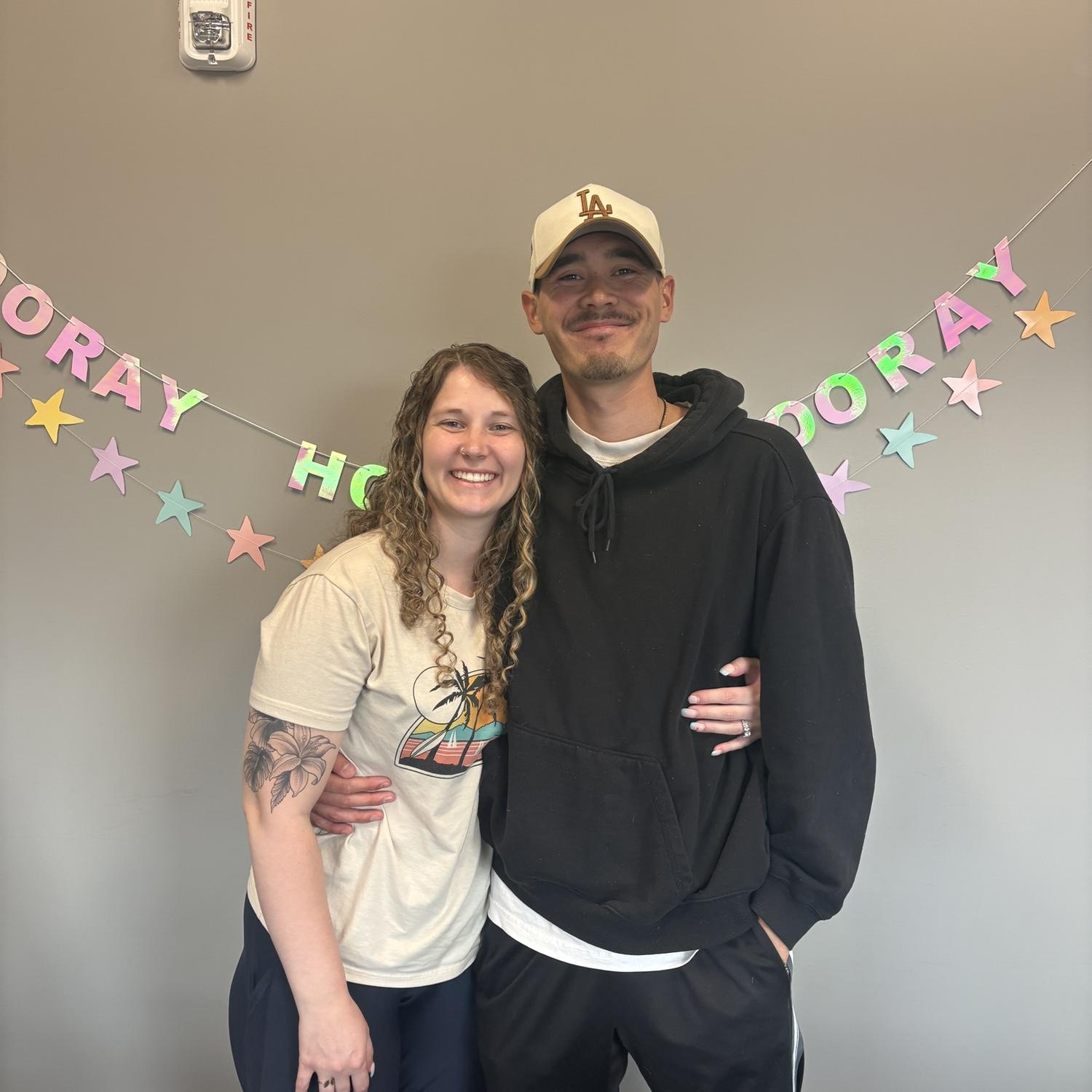 July 2025 - The day we signed to buy our first home in Greeley together!