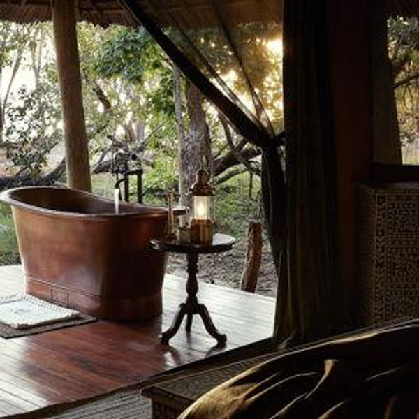 Sleeping in the African Bush