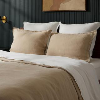 European Flax Linen Sham Set of 2