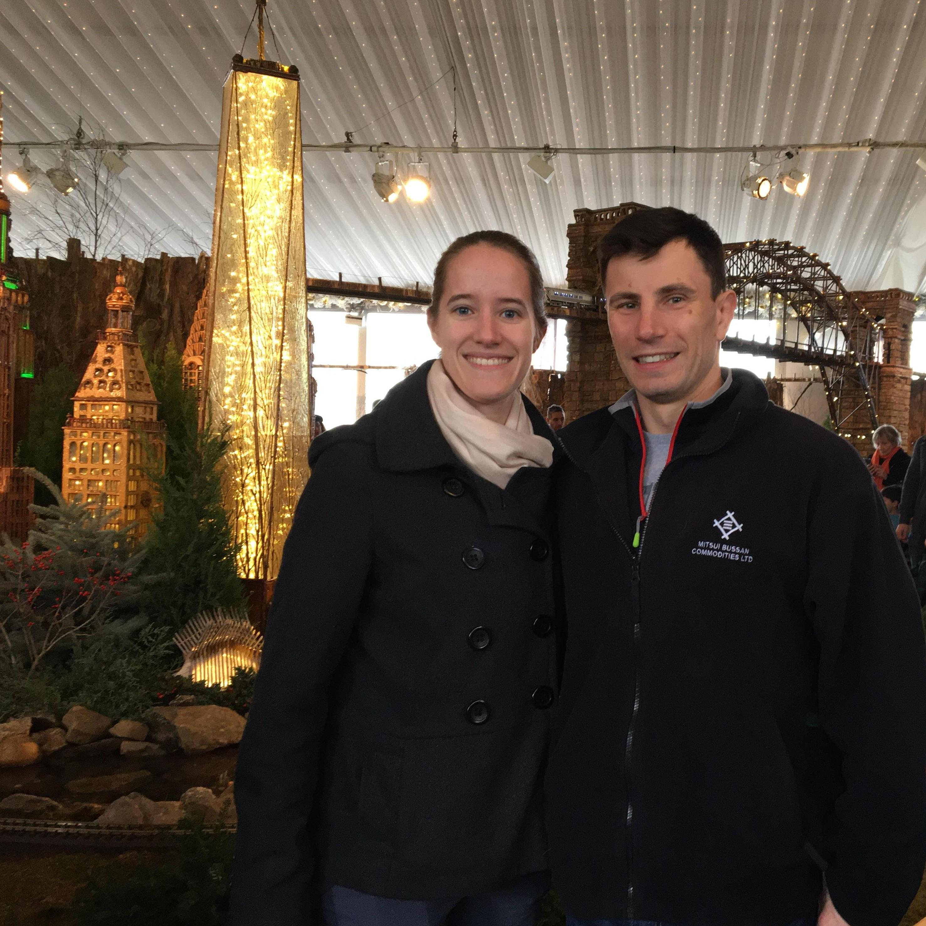 Holiday train show at the Bronx Botanical Gardens