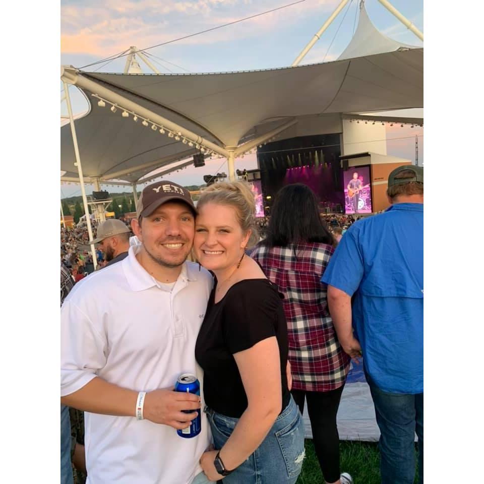 Seeing Coltin's favorite singer, Luke Combs!