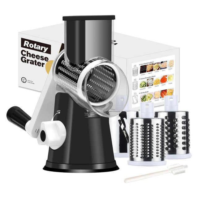 HOM Effortless Cheese Grater - Grate Cheese with Ease and Precision