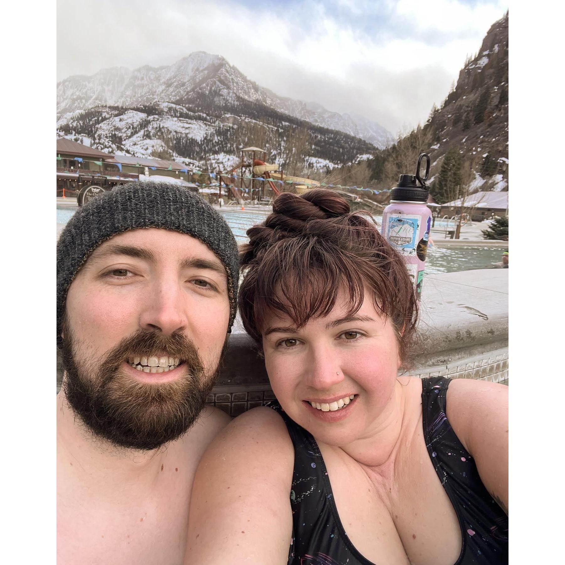 Ouray Trip 2022 at the hot springs!